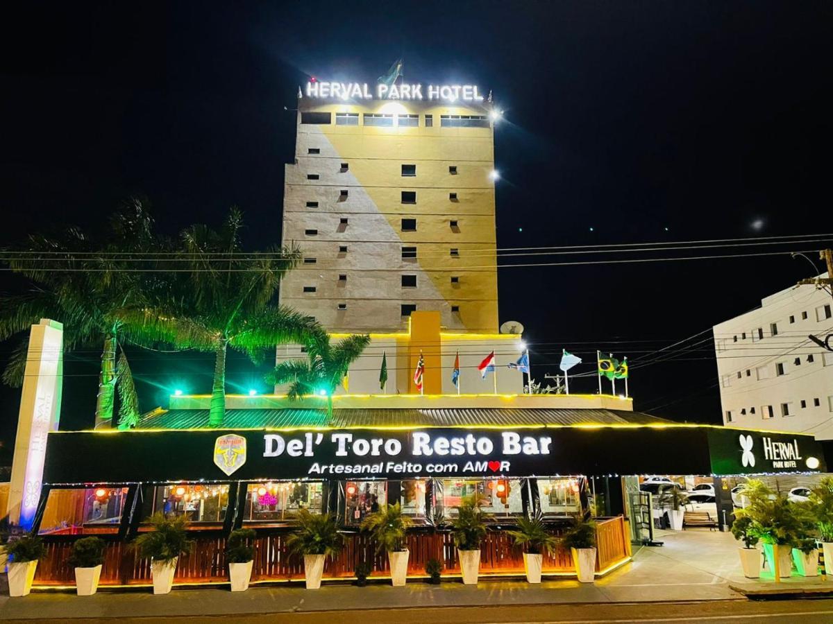 Herval Park Hotel Ponta Pora Bagian luar foto