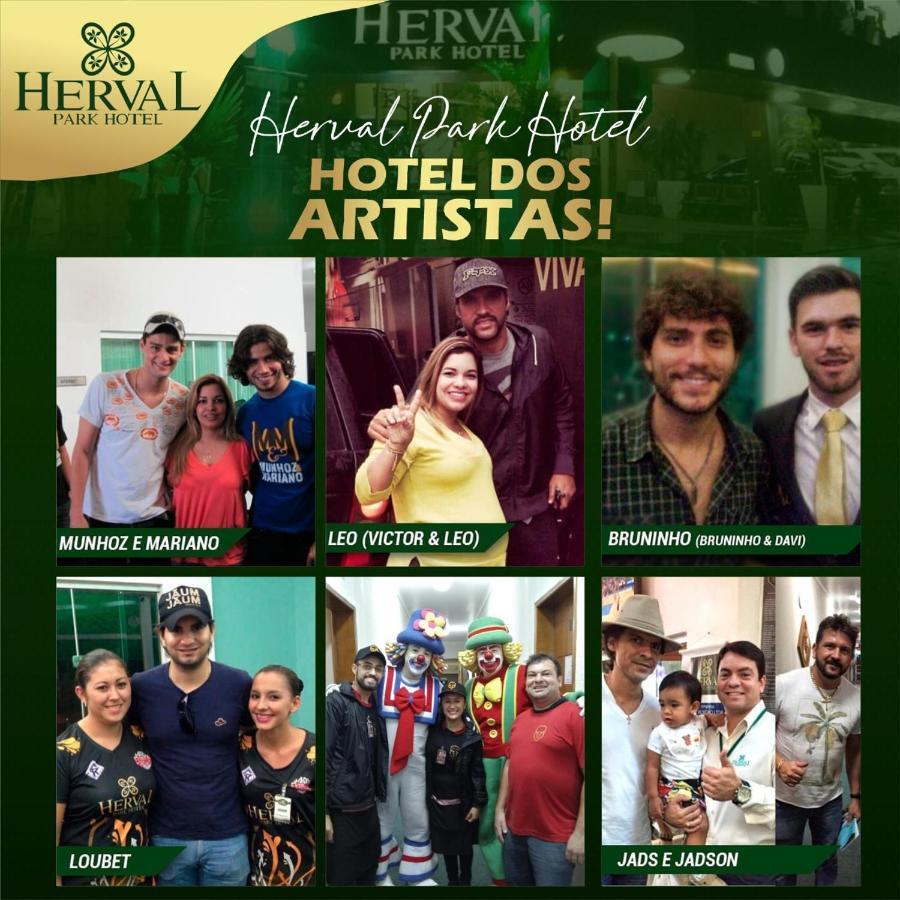 Herval Park Hotel Ponta Pora Bagian luar foto