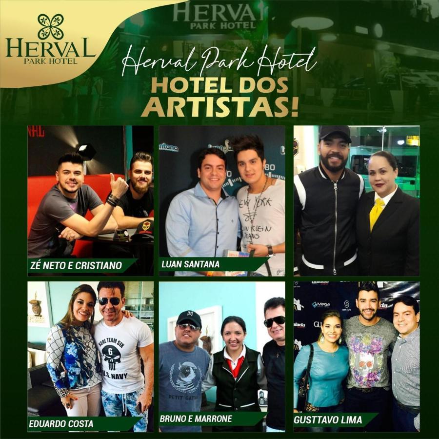 Herval Park Hotel Ponta Pora Bagian luar foto